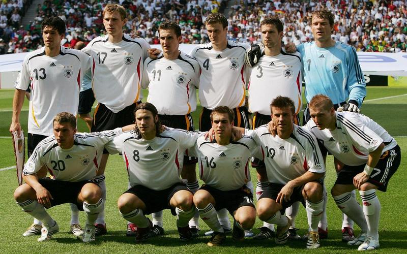 德国世界杯历史上最强大的阵容